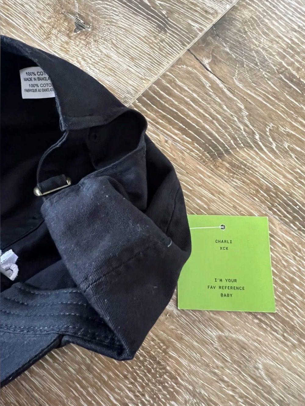 Charli XCX Charli Embroidered Hat NWT - Picture 3 of 4